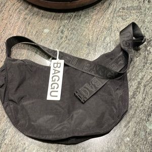 Black Baggu crossbody nylon bag